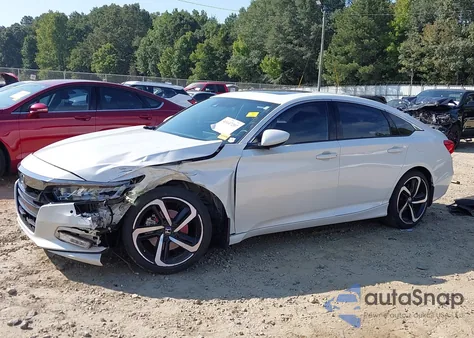 2018 Honda Accord Sport из США, поврежденный, VIN 1HGCV2F39JA016271